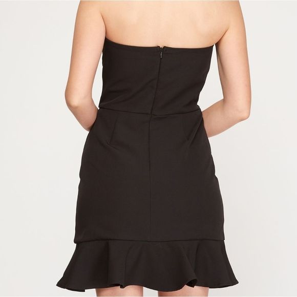 Sale!!! Strapless Little Black Dress - Picture 2 of 2